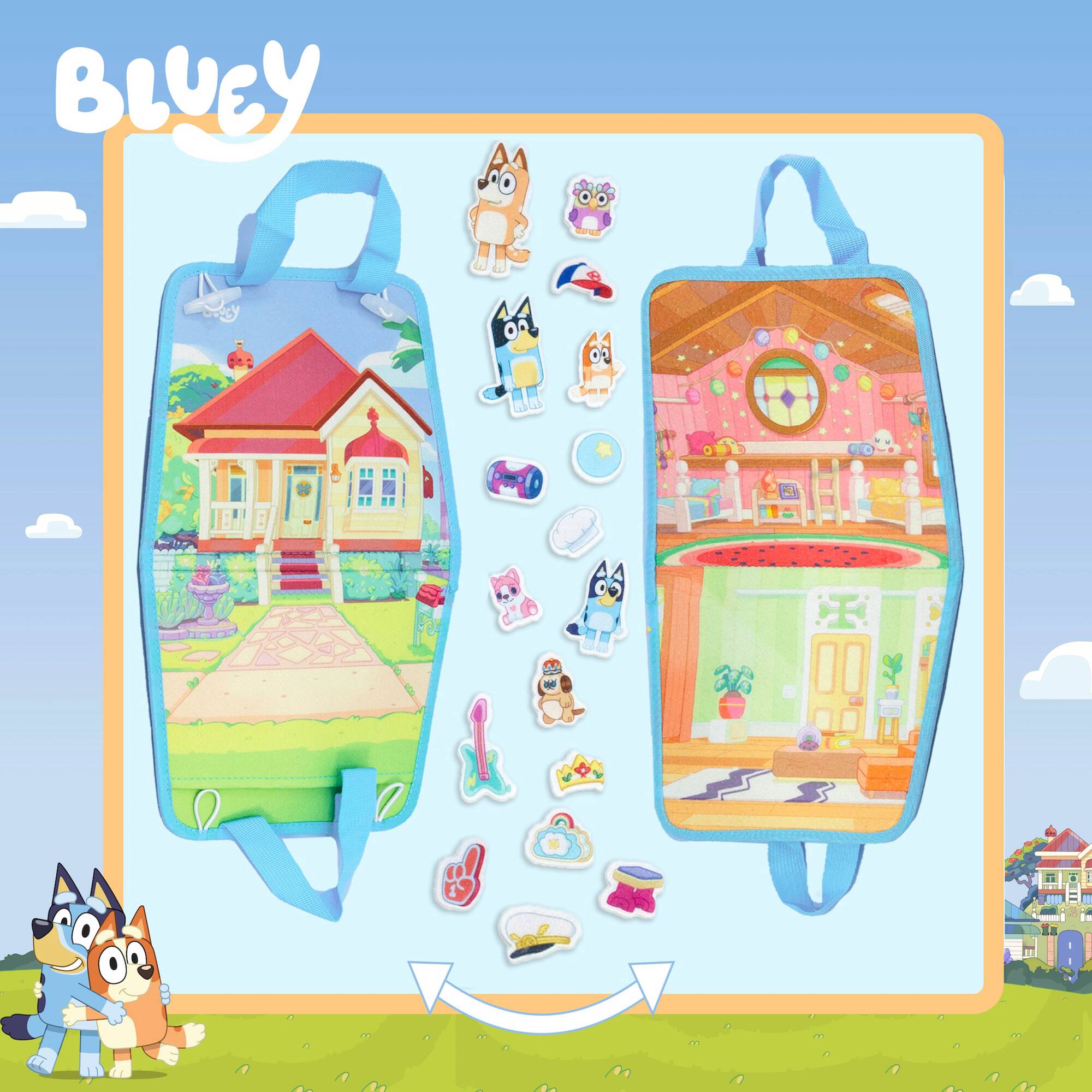 Bluey Felt Play Set